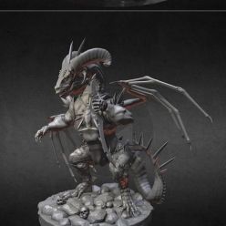 3D model Dragon In The Shadow – 3D Print
