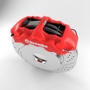 3D model Brake caliper by Brembo