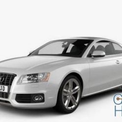 3D model Audi S5 coupe 2010 car