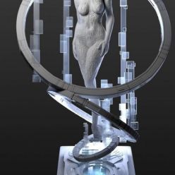 3D model Cortana – Halo – 3D Print