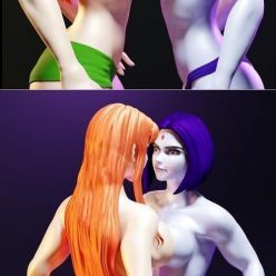 3D model Starfire and Raven – 3D Print