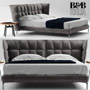 3D model B&B Italia Husk bett bed