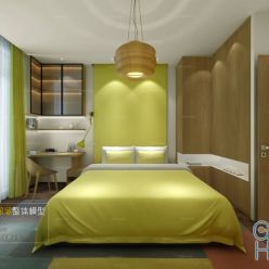 3D model Modern Style Bedroom Interior 22