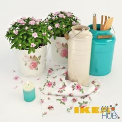 3D model Decorative set by IKEA (max, fbx)