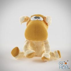 3D model soft toy sheep