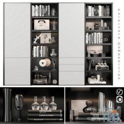 3D model BoConcept cabinet model Copenhagen