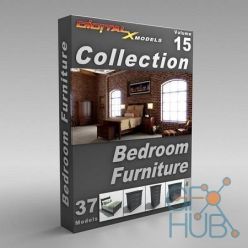 3D model DigitalXModels – Volume 15 – Bedroom Furniture