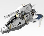 3D model Spaceship