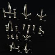 3D model Faucets set Axor Montreux