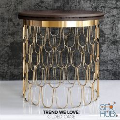 3D model Side table luxury 3