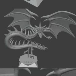 3D model ﻿Slifer the Sky Dragon - Yugioh – 3D Print