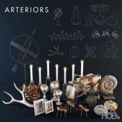 3D model Arteriors decoration set