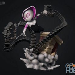 3D model Spider Gwen – 3D Print