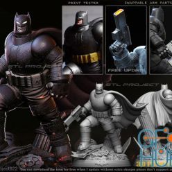 3D model Armored Batman