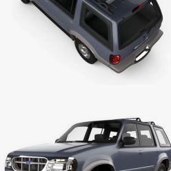 3D model Hum 3D Ford Explorer 1994