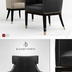 3D model BLAINEY NORTH Hercule Dinning Chair