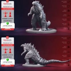 3D model Godzilla 2014 – 3D Print