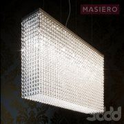 3D model Pendant chandelier IMPERO-DECO VE 850 S6 by Masiero