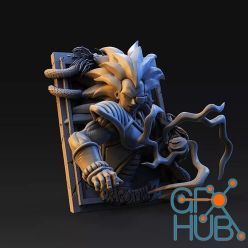 3D model Raditz - Dragon Ball Z – 3D Print