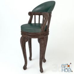 3D model BAR CHAIR COLUMBE