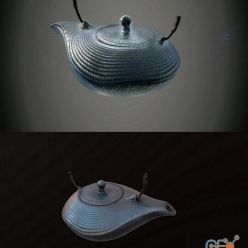 3D model Tetera china PBR