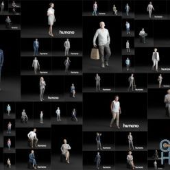 3D model Humano3d People – 56 Models