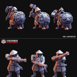 3D model Kyoushuneko Miniatures - Fantasy April 2022 – 3D Print