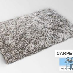 3D model 4 types of carpet 170x240
