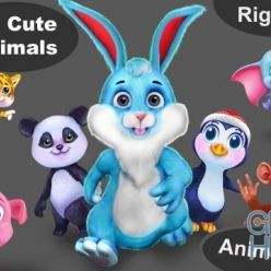 3D model CGTrader – Animal pack v7 Low-poly 3D model