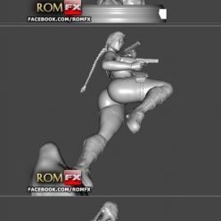 3D model ﻿Lara Croft Sexy Tomb Raider – 3D Print