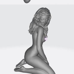 3D model Beautiful girl Temptation – 3D Print