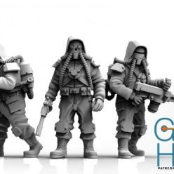 3D model Hazmat Infantry