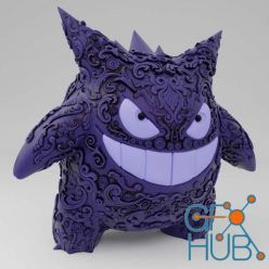 3D model Ornamental Gengar – 3D Print