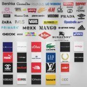 3D model Fashion brands set