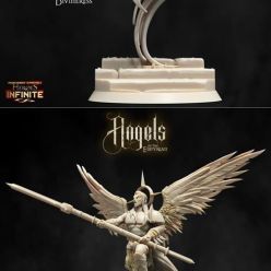 3D model Not Supported Angels – 3D Print