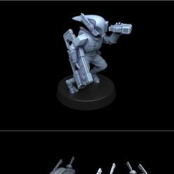 3D model Greater Good - Stealth Suits, Scouts – 3D Print