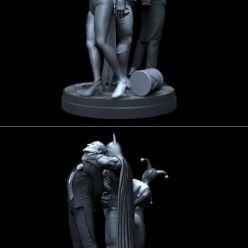3D model Batman Diorama – 3D Print