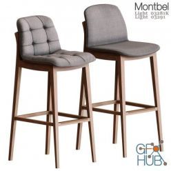 3D model Montbel barstools