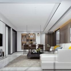 3D model Modern Style Interior 034