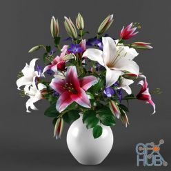 3D model Floral bouquet