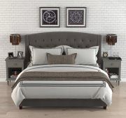 3D model Restoration Hardware Warner Tufted bed