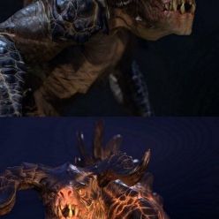 3D model Fallout DeathClaw PBR