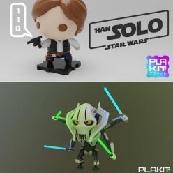 3D model Plakit Star Wars Pack 2 – 3D Print