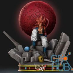 3D model Gogeta SSJ4 – 3D Print