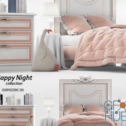 3D model Ferretti e Ferretti Happy Night bedroom