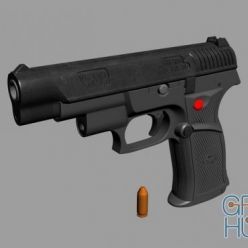 3D model Pistol Prexer WIST-94