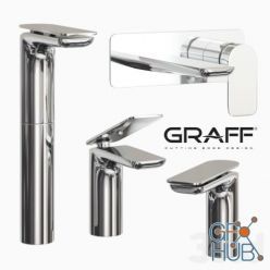3D model Graff sink faucet set SENTO Series