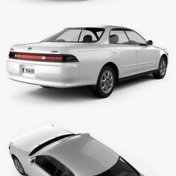 3D model HUM 3D Toyota Mark II (X90) 1992