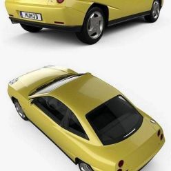 3D model Car Fiat Coupe Pininfarina 1998