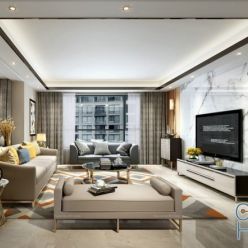 3D model Modern Style Interior 061